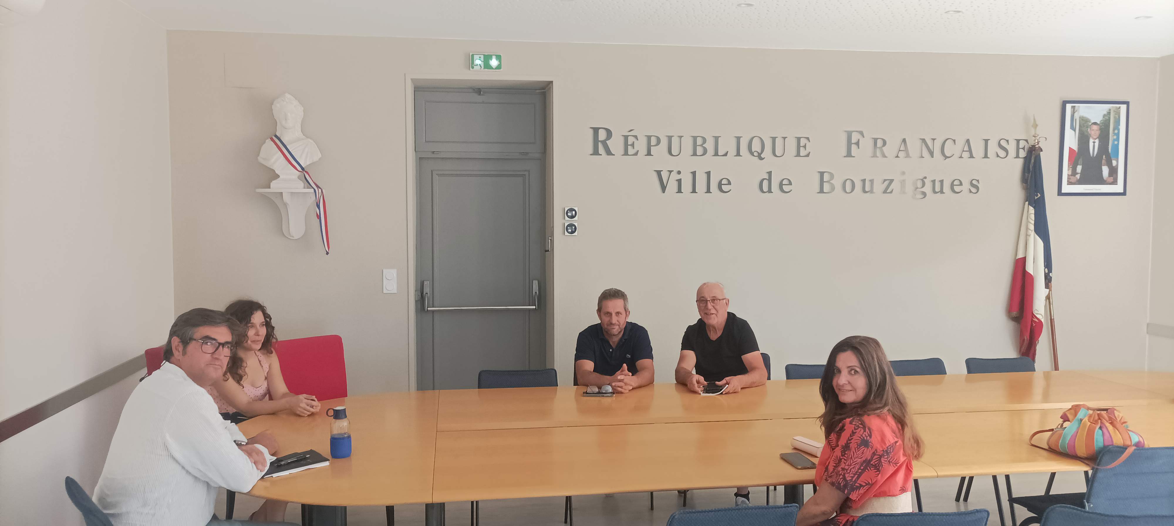 Réunion CLAM-EU avec la Prud'homie de l'étang de Thau à Bouzigues